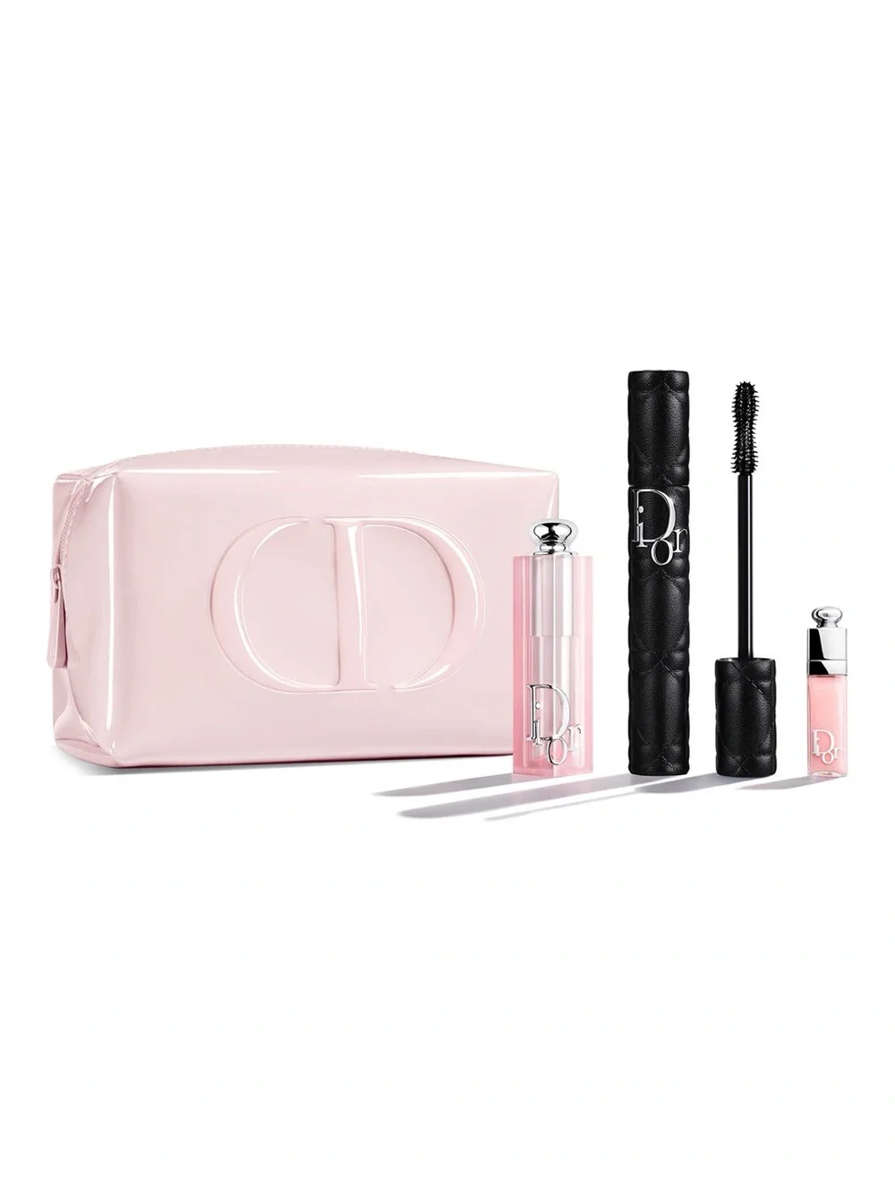 Dior Pink Cosmetic Pouch Lip & Mascara Gift Set EXCLUSIVE $89 Retail